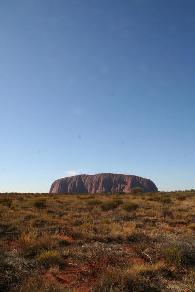 Uluru from a distance