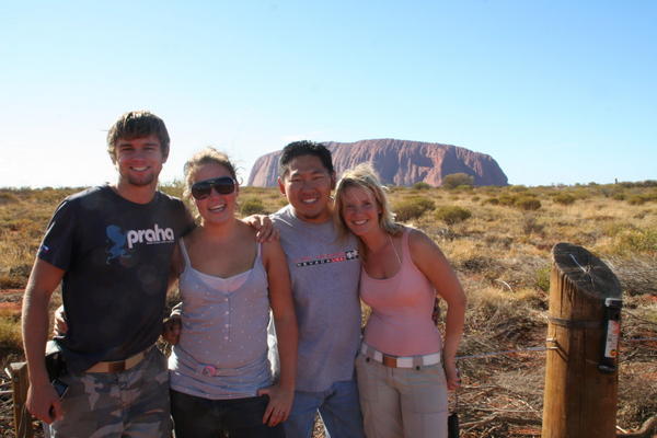 Uluru, just one of the gang