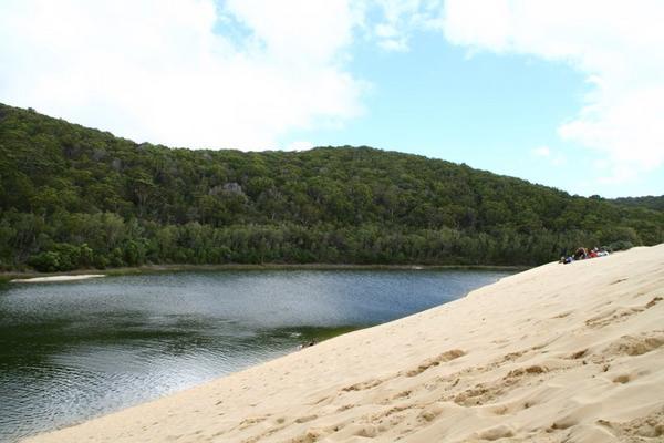 Lake Wabby sand
