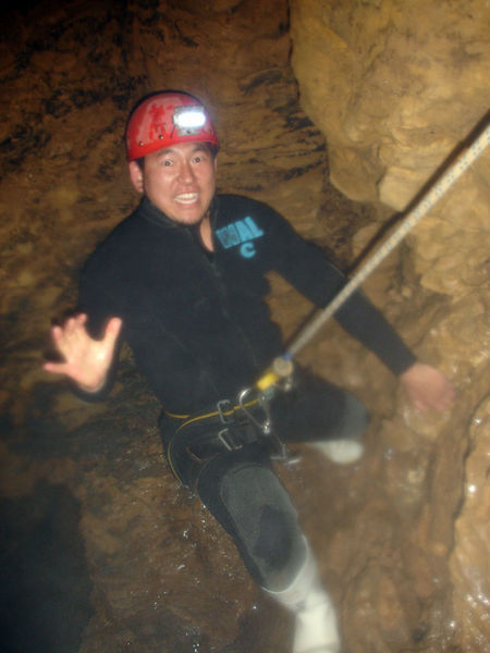 Waitomo Cave climb