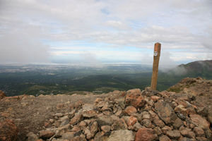 View from Flattop Mountain