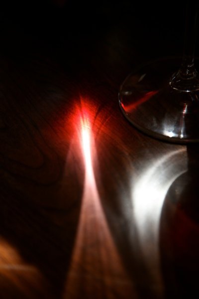 Wine Glass Reflection