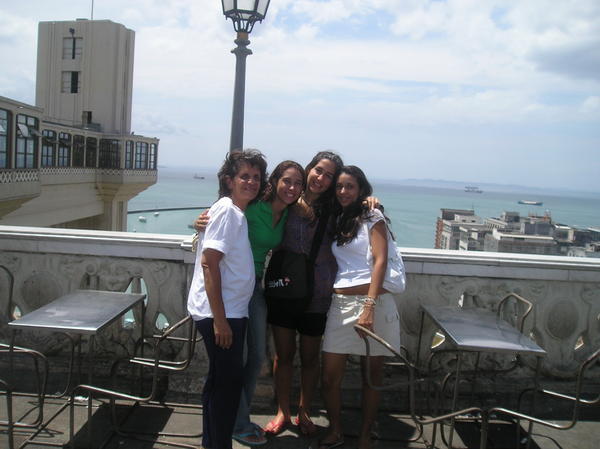 my brazilian host mum and sisters 