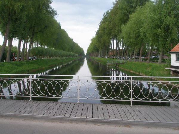Biking along canals