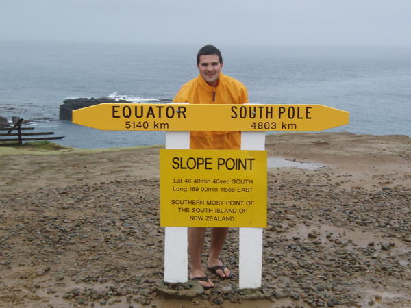 Mike at Slope Point
