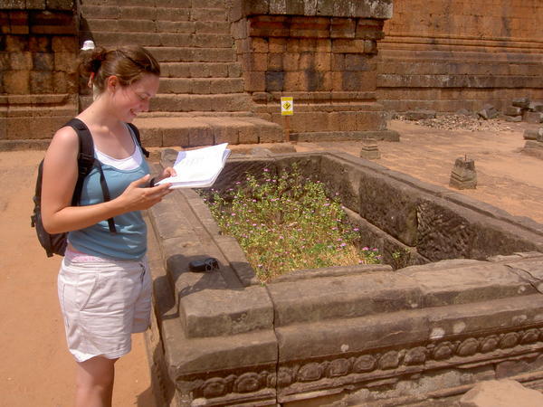 Laura was wondering where to find the big vat she was reading about...