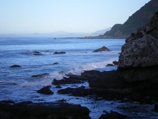 Coastline in Kaikoura