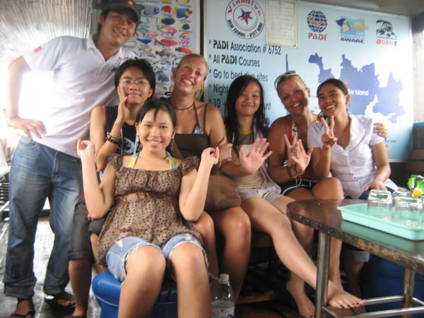 Random Viet kids on our snorkel boat - so sweet!