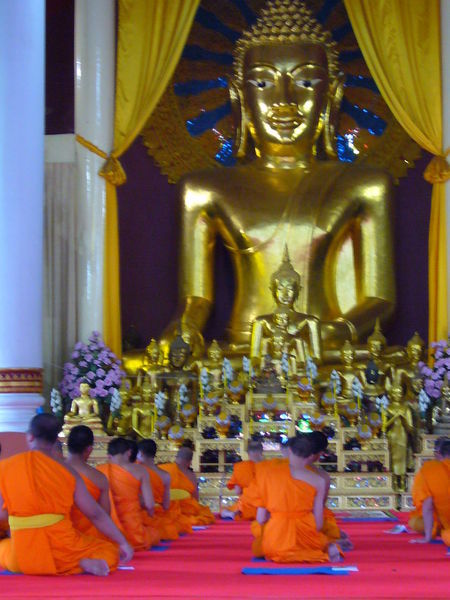 buddhistische Zeremonie