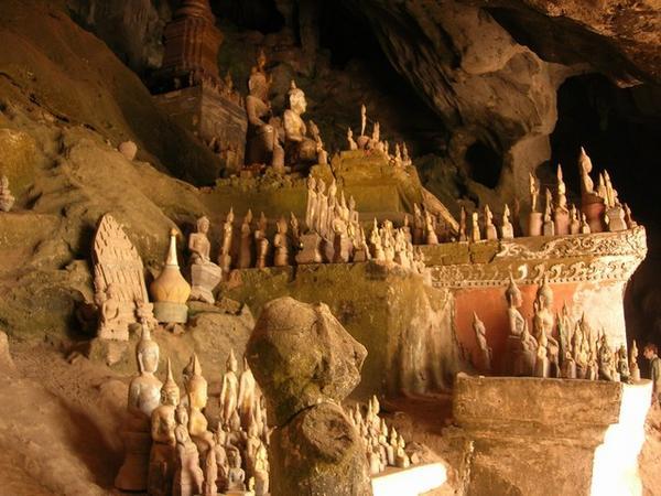 Caves at Pak Ou