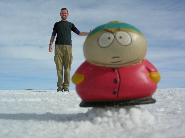 Giant Cartman - Salar de Uyuni