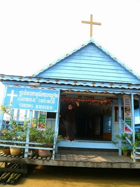 The floating church
