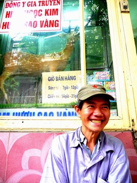 Happy man In Hanoi