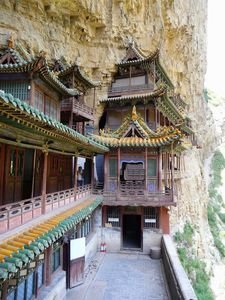 The Hanging Temple with no one there