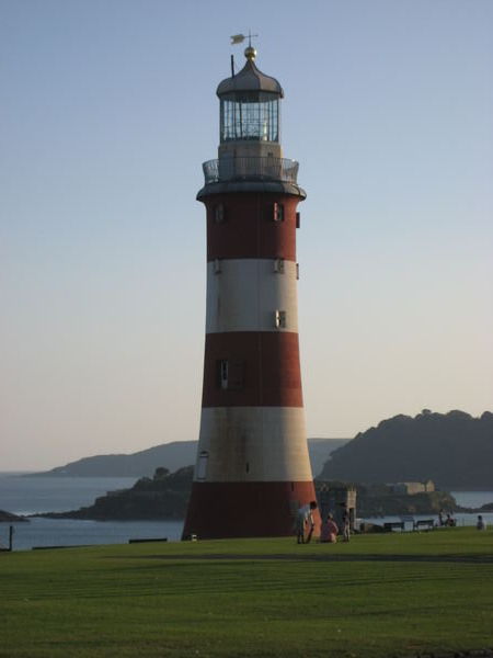 Lighthouse near the hoe