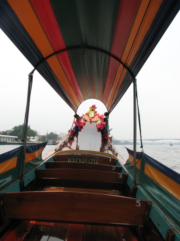 Boat ride in Bangkok