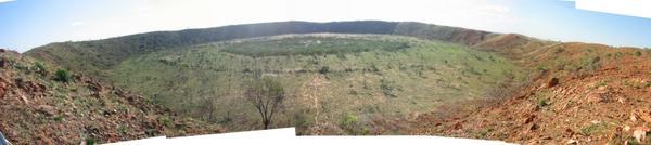 Wolfe Creek Crater panorama
