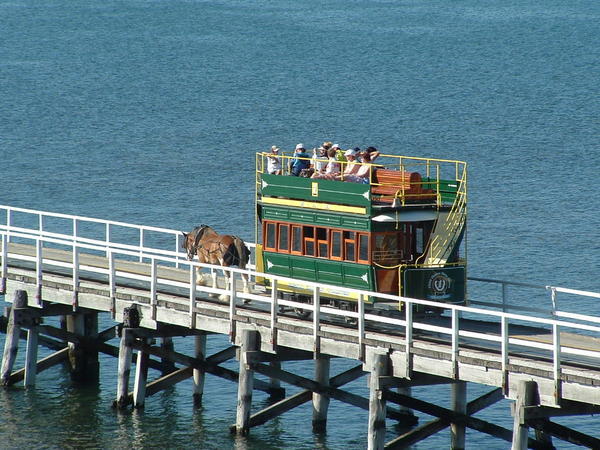 Horse drawn tram
