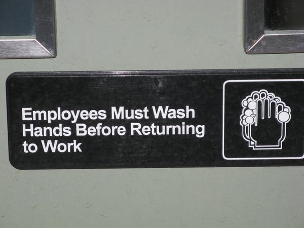 Employees Wash Your Hands!