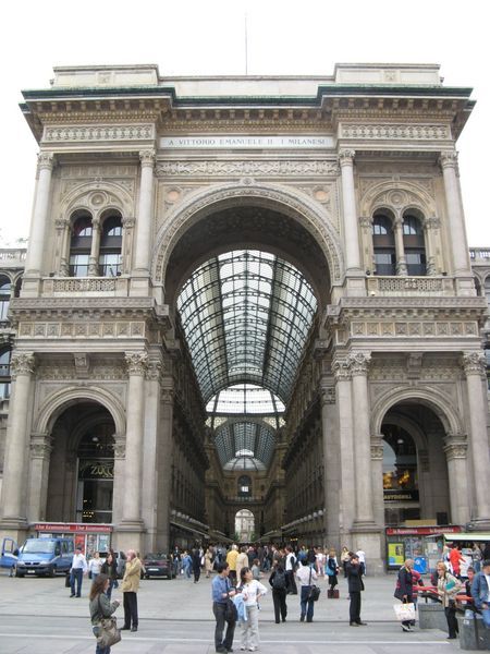 Milan -Gallery Entrance