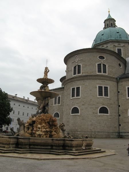 Fountain Fun in Salzburg