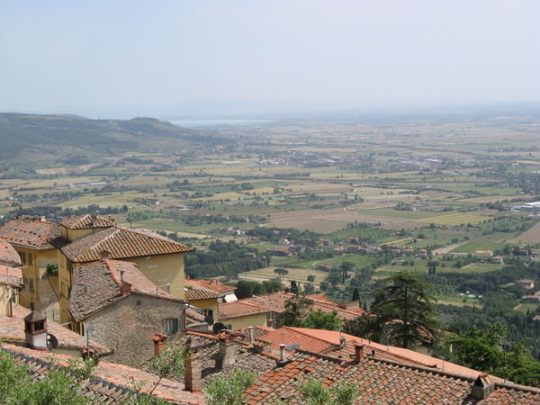 A view from the Hill Town of Cortona