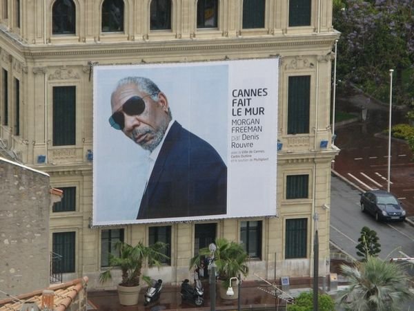Morgan being Represented in Cannes