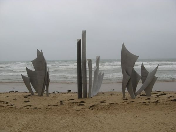 Memorial on Omaha Beach