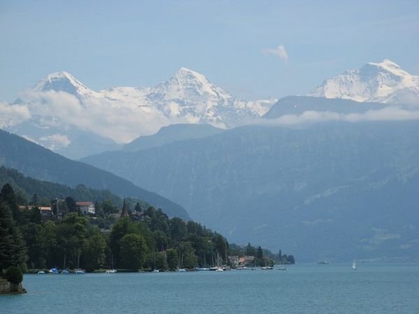 Cruising the Lakes Near Interlaken