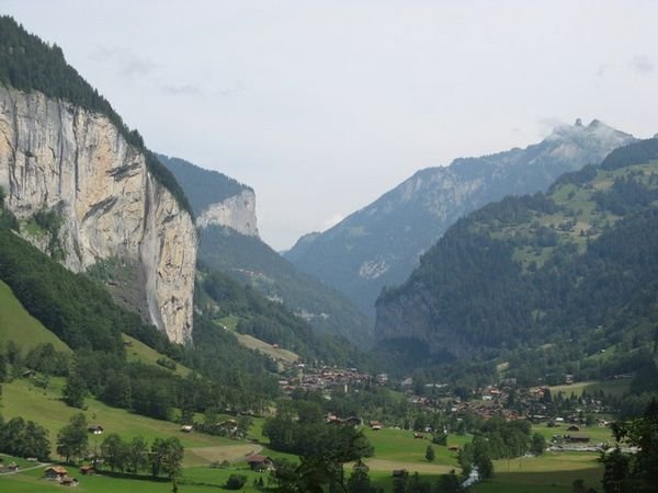 The Valley below Gimmelwald!