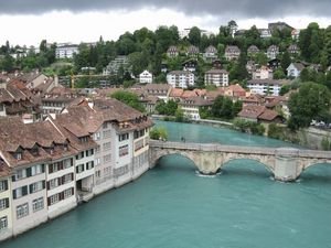 I love this Pic of the River that flows through Bern