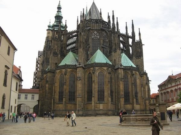 Back of Prague's Big Church