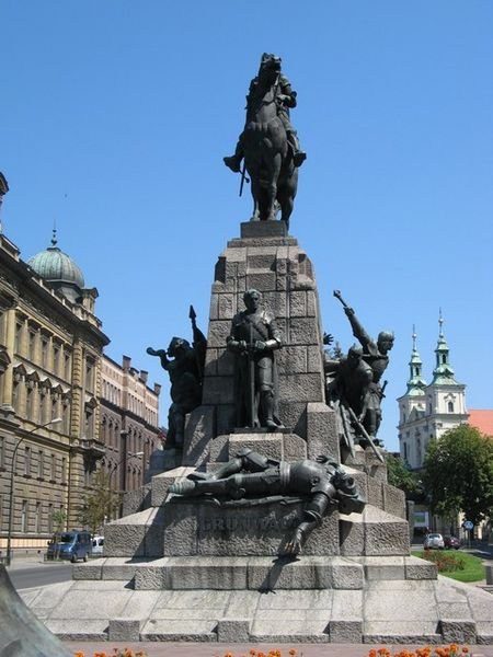 Statue in Krakow