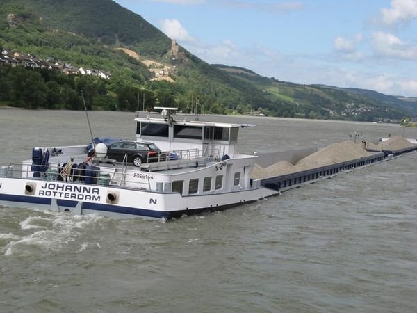 Rhine River Barges