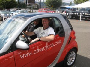 Smart Car and Dumb Guy
