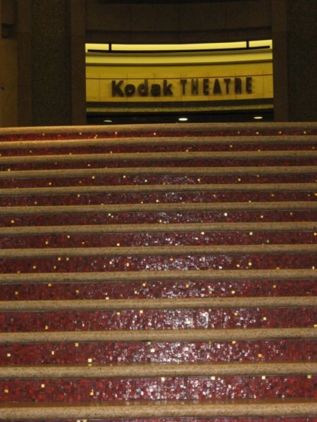 The Red Carpet in the Kodak Theatre