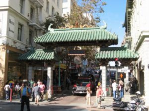 China Town in San Fran