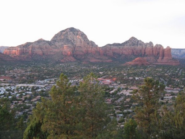 View of Sedona from Airport