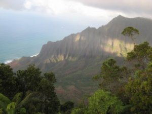 The Napali Coast on Kauai