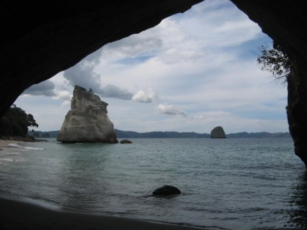 Cathedral Cove Near Hahei