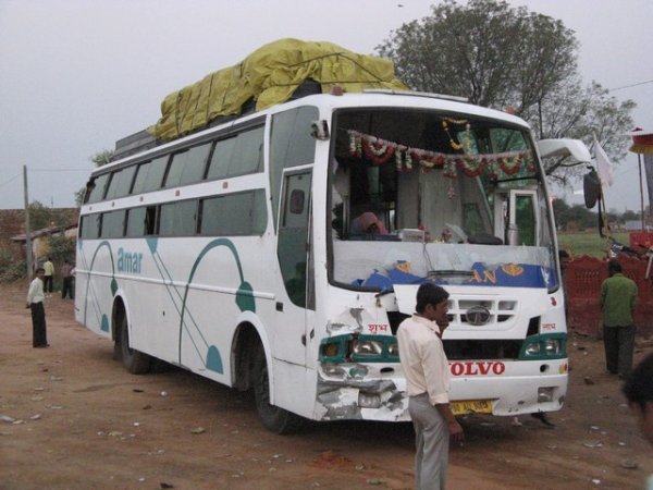 Udaipur to Agra - Bus Trip