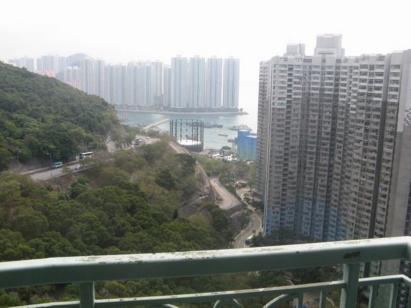 View of Hong Kong from My Couchsurfer's Window