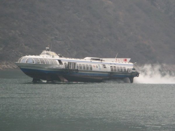 Cool boats on the Yangtze