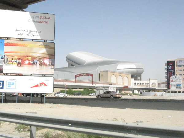 Ski Dubai - View from outside the Mall