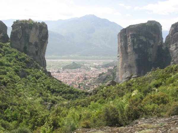 Meteora - Monastery on Left Rock was in Bond Movie