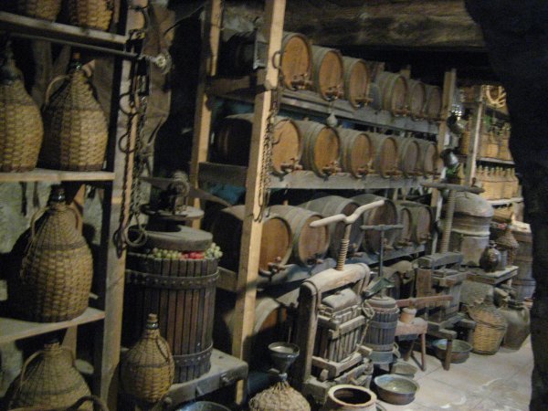 Meteora - Wine Cellar in Monastery