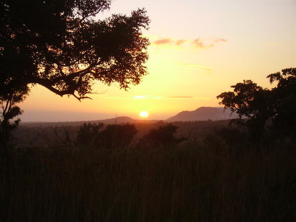 Sunrise over Kruger