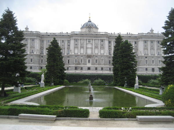 Jardines de Sabatini y Palacio Real