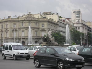 La Plaza de Cibeles