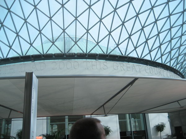 Ceiling at British History Museum